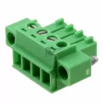 Terminal Block 4Pin 3.81 đực chân thẳng Vặn Ốc